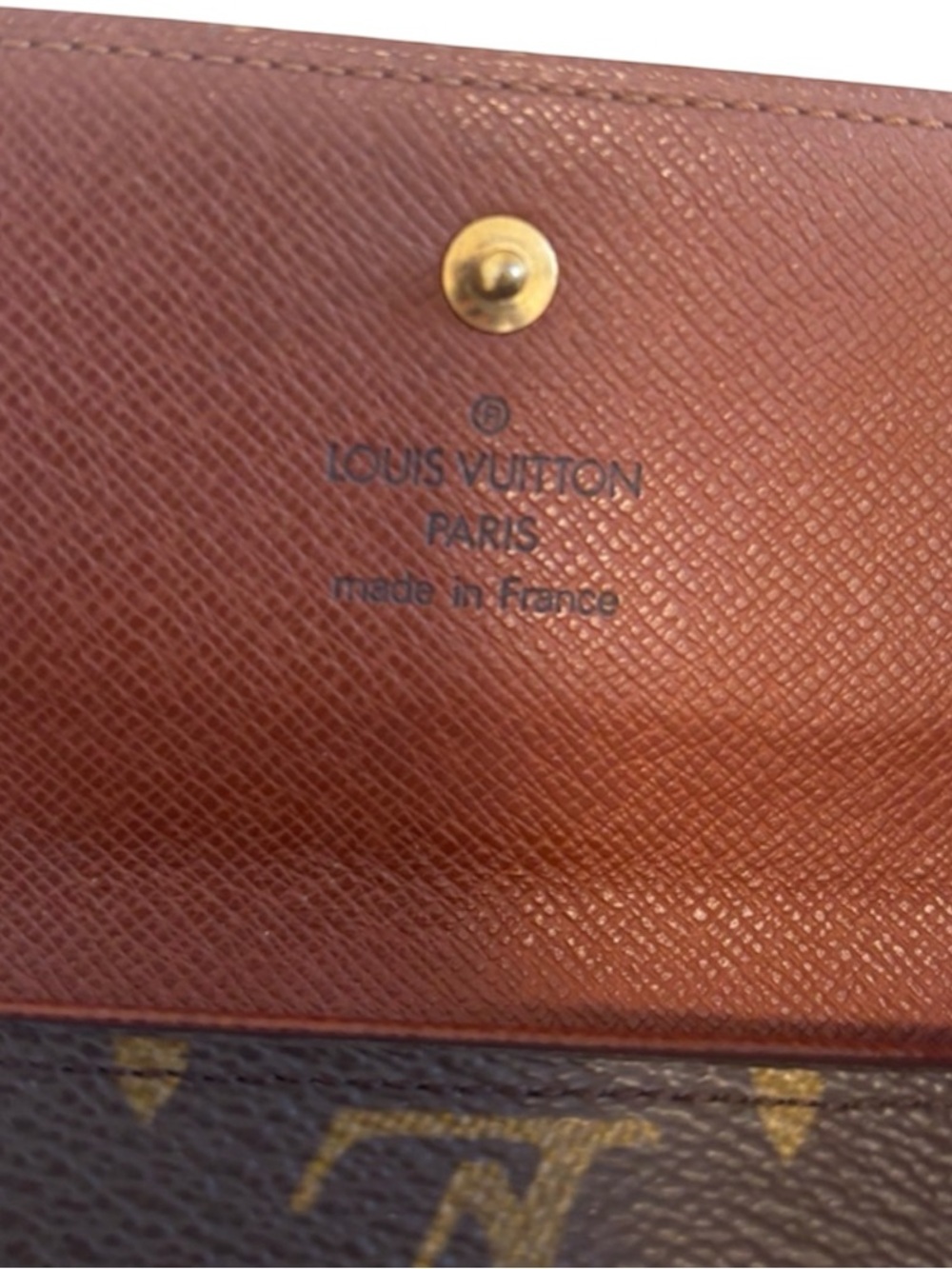 Louis Vuitton Monogram Elise Small Snap Wallet Brown LV Compact Wallet - Picture 8 of 15
